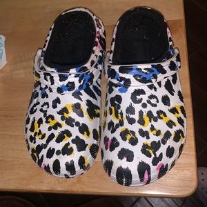 Crocs fleece shoes